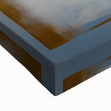 Abstract geometric design on stretched canvas featuring vibrant colors and intricate patterns, ideal for modern home decor and art enthusiasts. Perfect for adding a contemporary touch to any living space.