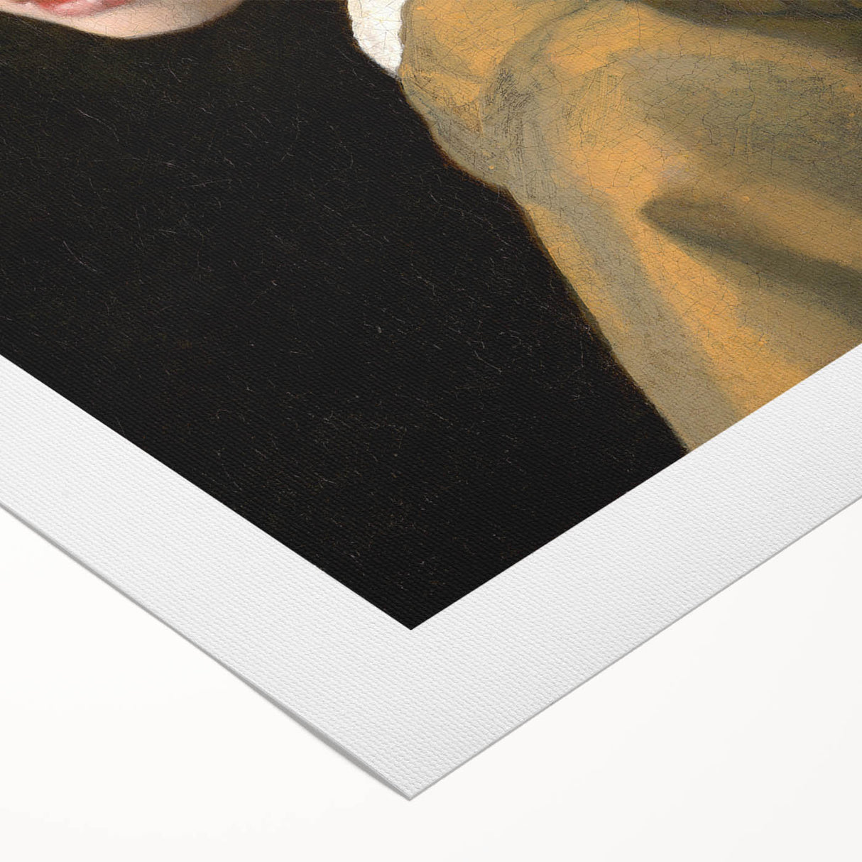 Girl with a Pearl Earring - Classic Baroque Portrait Wall Art Print