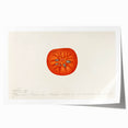 Rolled canvas print featuring an assortment of fruits in vibrant colors, suitable for art wall dining room.