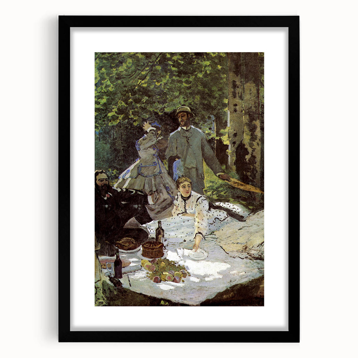 Impressionist Wall Art: Claude Monet's Luncheon on the Grass Print