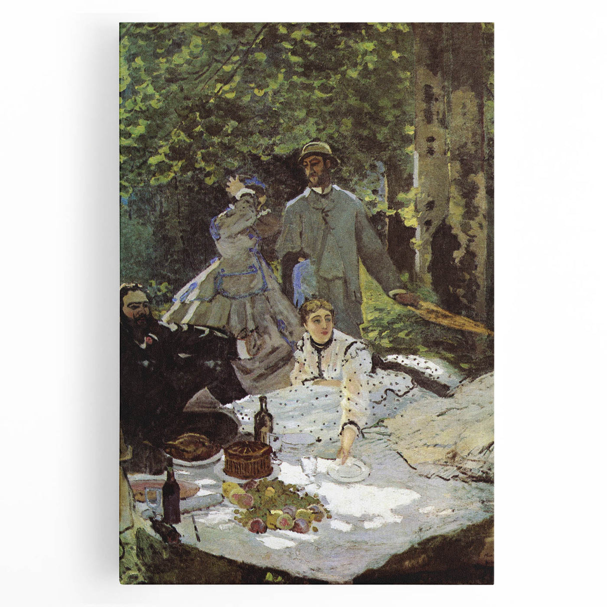 Impressionist Wall Art: Claude Monet's Luncheon on the Grass Print