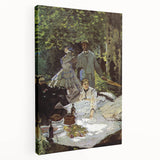 Impressionist Wall Art: Claude Monet's Luncheon on the Grass Print