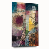 Modern Wall Art: Paul Klee’s Vibrant Abstract Composition with Symbols