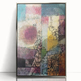 Modern Wall Art: Paul Klee’s Vibrant Abstract Composition with Symbols