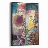 Modern Wall Art: Paul Klee’s Vibrant Abstract Composition with Symbols