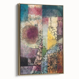 Modern Wall Art: Paul Klee’s Vibrant Abstract Composition with Symbols
