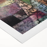 Modern Wall Art: Paul Klee’s Vibrant Abstract Composition with Symbols