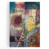 Modern Wall Art: Paul Klee’s Vibrant Abstract Composition with Symbols