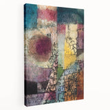 Modern Wall Art: Paul Klee’s Vibrant Abstract Composition with Symbols