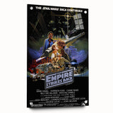 Retro Wall Art - The Empire Strikes Back Poster - Vintage Star Wars Art