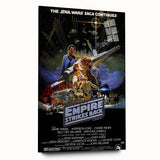 Retro Wall Art - The Empire Strikes Back Poster - Vintage Star Wars Art