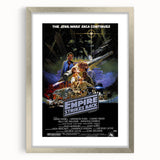Retro Wall Art - The Empire Strikes Back Poster - Vintage Star Wars Art
