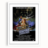 Retro Wall Art - The Empire Strikes Back Poster - Vintage Star Wars Art