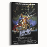 Retro Wall Art - The Empire Strikes Back Poster - Vintage Star Wars Art