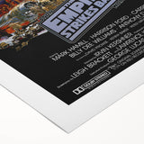 Retro Wall Art - The Empire Strikes Back Poster - Vintage Star Wars Art