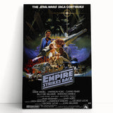 Retro Wall Art - The Empire Strikes Back Poster - Vintage Star Wars Art