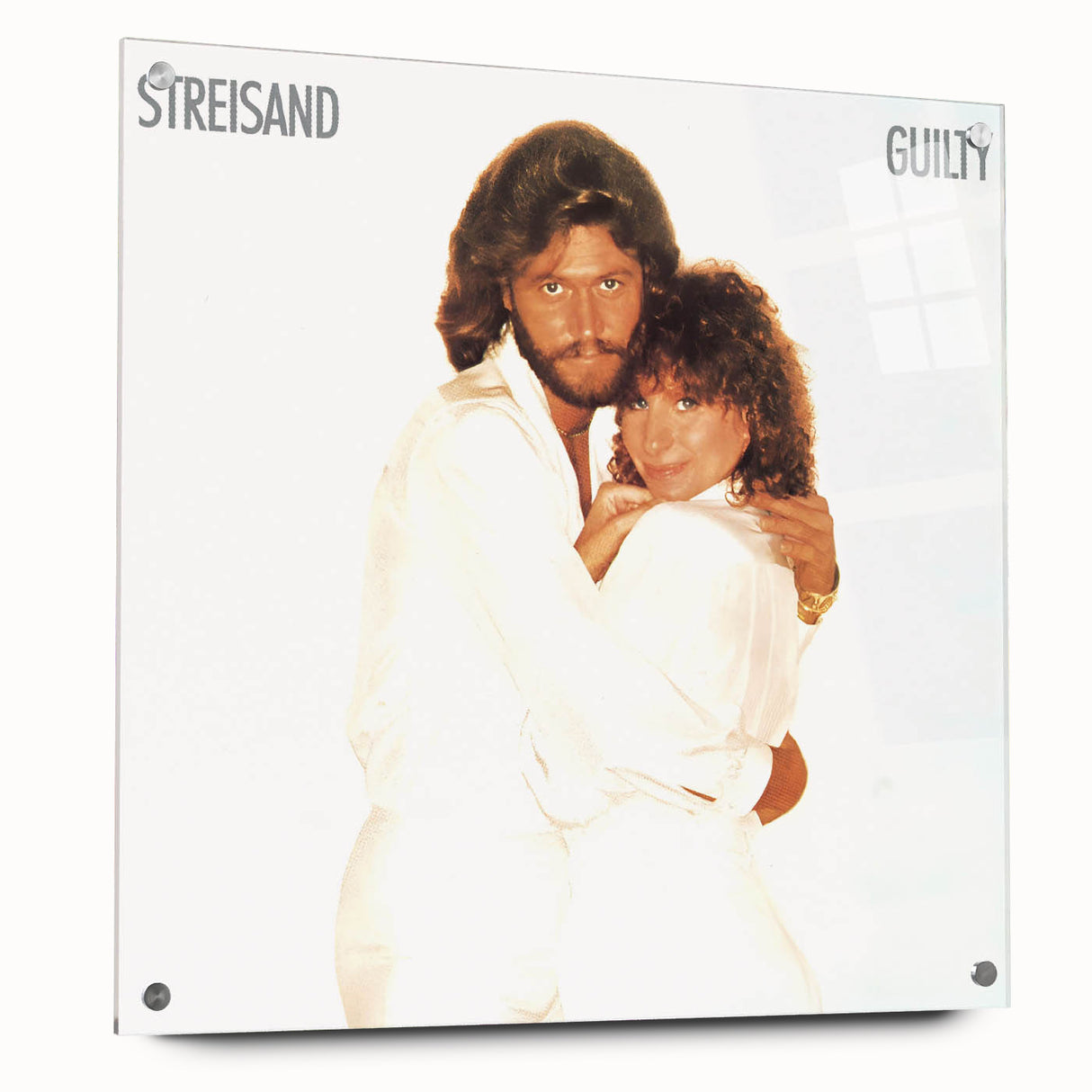 Retro Barbra Streisand Guilty Poster - Vintage Prints for Wall Art