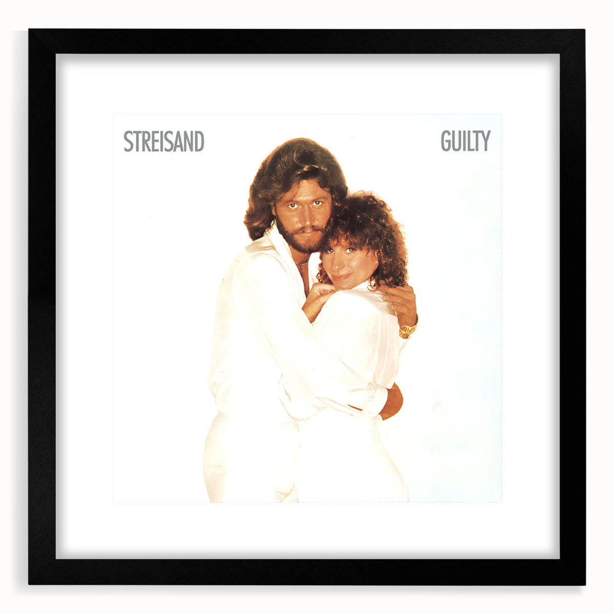 Retro Barbra Streisand Guilty Poster - Vintage Prints for Wall Art