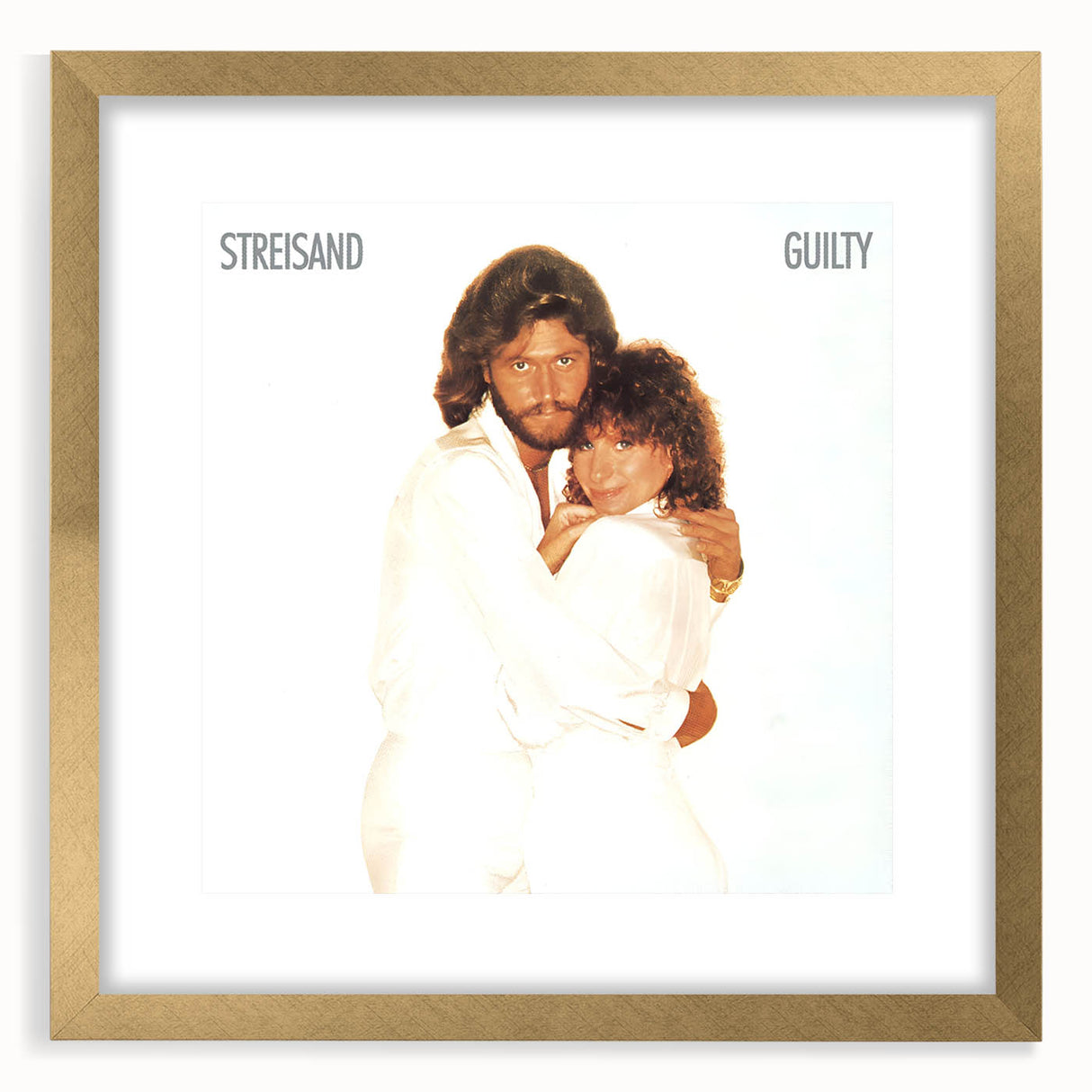 Retro Barbra Streisand Guilty Poster - Vintage Prints for Wall Art