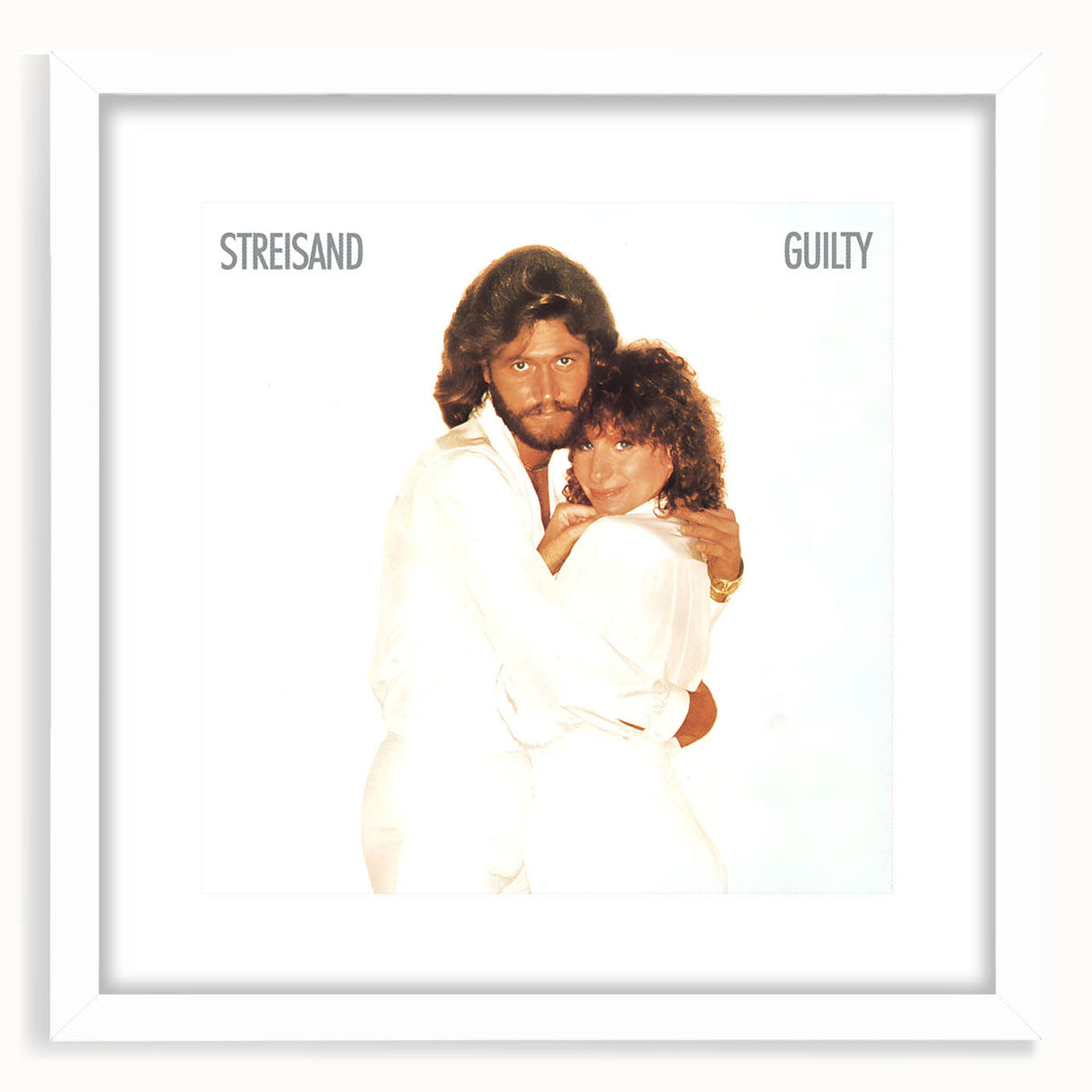 Retro Barbra Streisand Guilty Poster - Vintage Prints for Wall Art