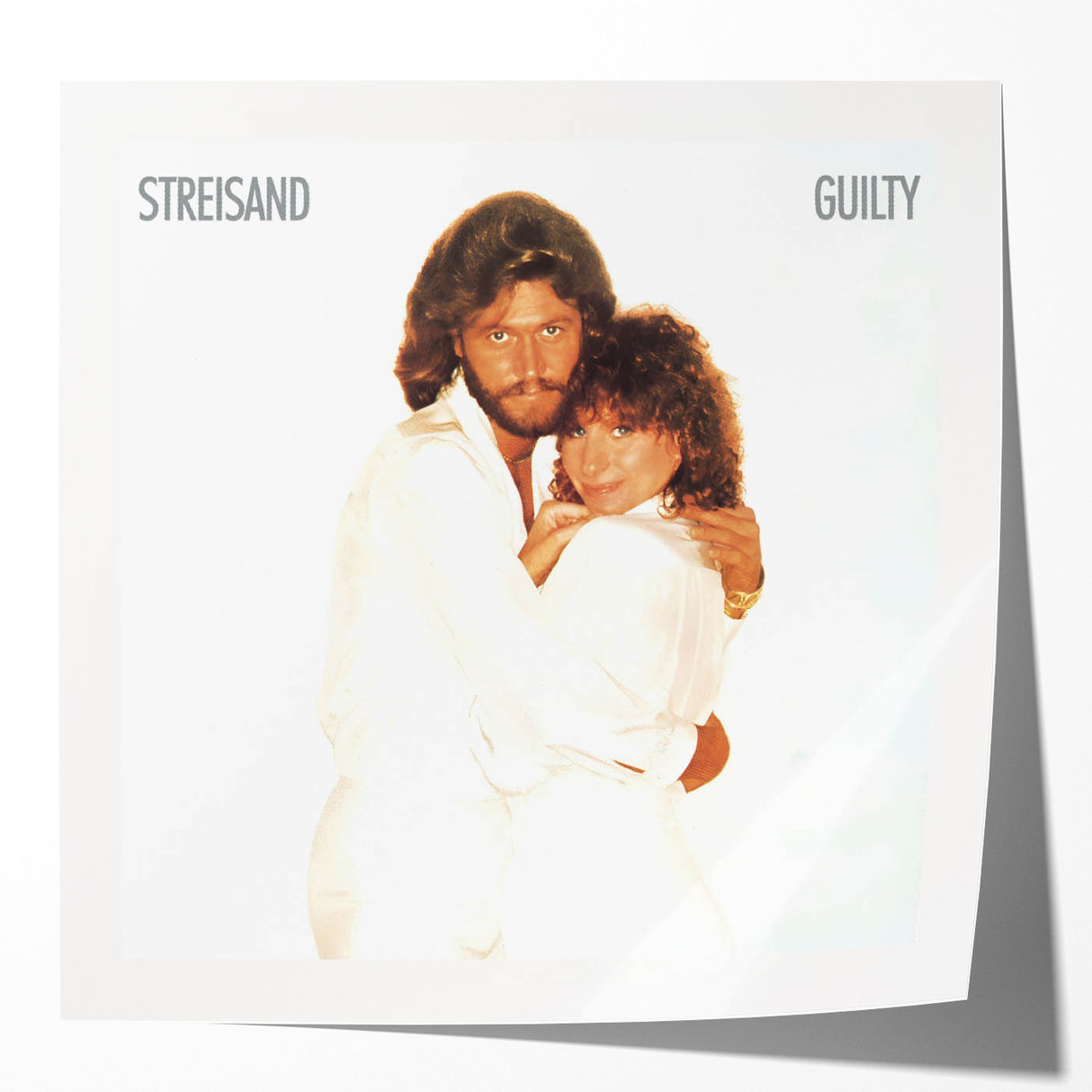 Retro Barbra Streisand Guilty Poster - Vintage Prints for Wall Art