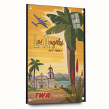 Retro Los Angeles Travel Poster – Vintage Prints & Classic Retro Art