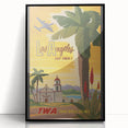 Retro Los Angeles Travel Poster – Vintage Prints & Classic Retro Art