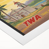 Retro Los Angeles Travel Poster – Vintage Prints & Classic Retro Art