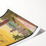 Retro Los Angeles Travel Poster – Vintage Prints & Classic Retro Art