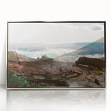 Realism Art Prints - Sunshine and Shadow, Prout's Neck by Winslow Homer