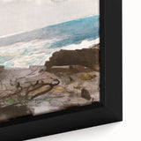 Realism Art Prints - Sunshine and Shadow, Prout's Neck by Winslow Homer