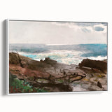 Realism Art Prints - Sunshine and Shadow, Prout's Neck by Winslow Homer