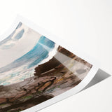 Realism Art Prints - Sunshine and Shadow, Prout's Neck by Winslow Homer