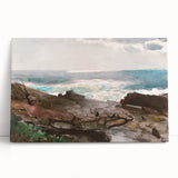 Realism Art Prints - Sunshine and Shadow, Prout's Neck by Winslow Homer