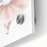 Ballerina Mouse Nursery Wall Art - Baby Room Decor