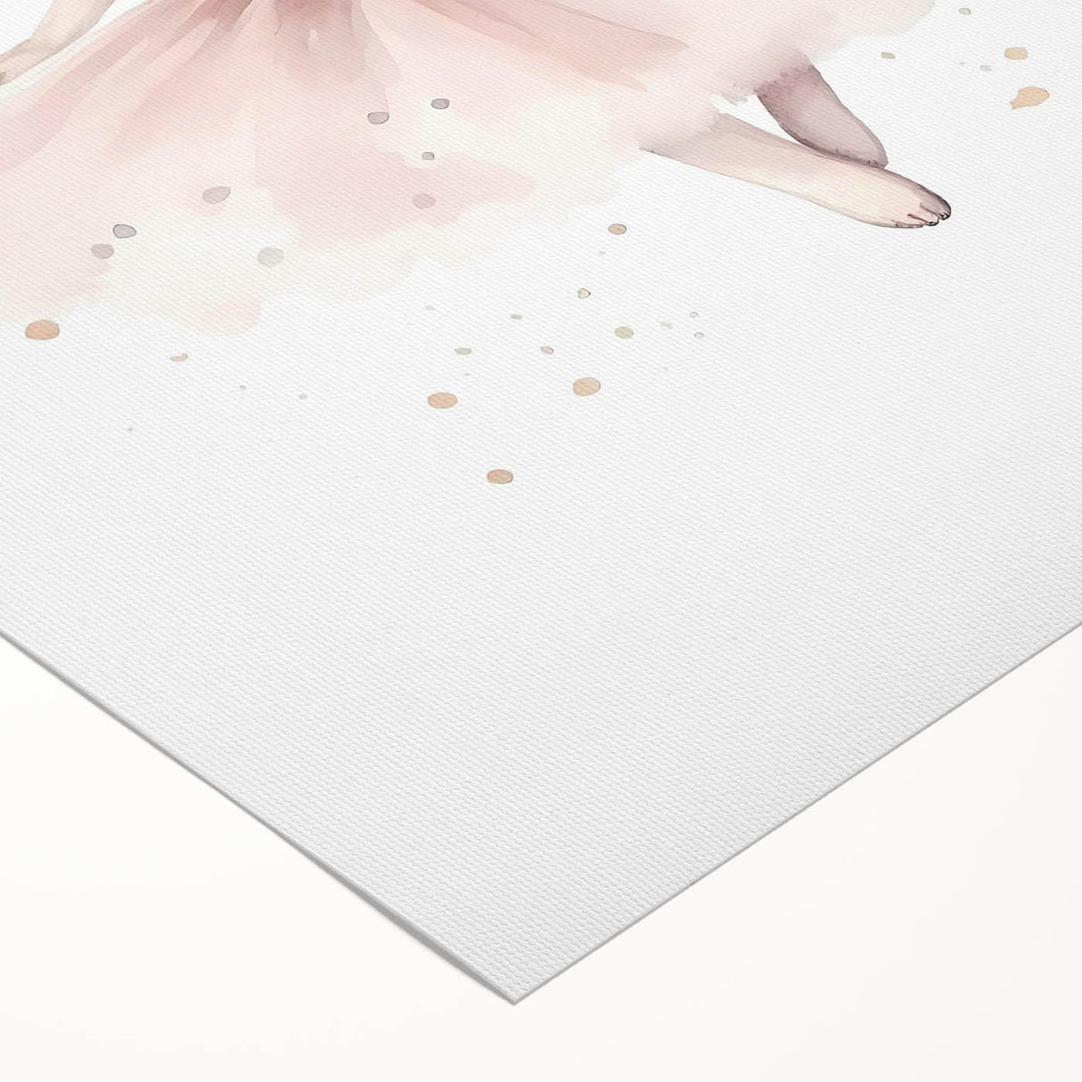 Ballerina Mouse Nursery Wall Art - Baby Room Decor