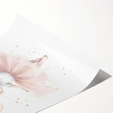 Ballerina Mouse Nursery Wall Art - Baby Room Decor