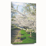 Large abstract wall art on acrylic glass featuring swirling blue and green tones, ideal for bedroom or dining room decor.