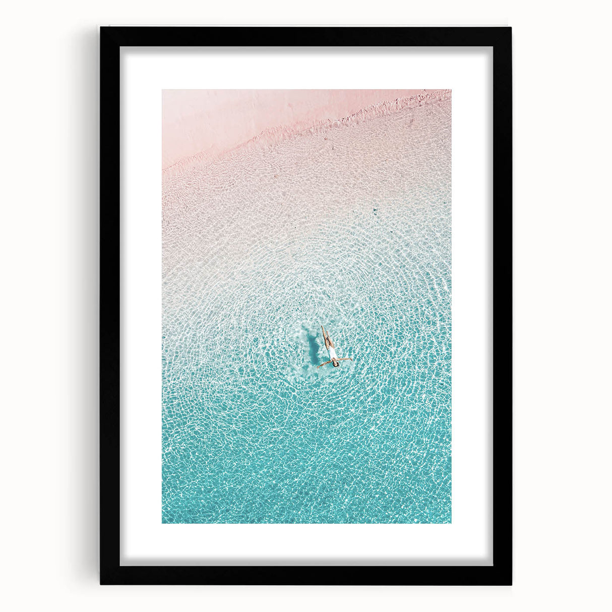 Extra large abstract art print featuring textured, colorful swirls on a black framed canvas, ideal for living room decor.