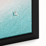 Extra large black wall art featuring a textured, colorful abstract design on a framed canvas, ideal for living room decor.