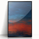 Framed black abstract strokes wall art featuring bold, dynamic lines and shapes, designed to enhance modern decor aesthetics with a sleek, stylish finish.