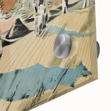 Modern Wall Art: Abstract Landscape Inspired by Paul Nash's Avebury