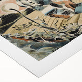 Modern Wall Art: Abstract Landscape Inspired by Paul Nash's Avebury