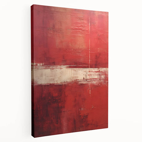 Abstract strokes wall art on stretched canvas showcasing vibrant colors and dynamic patterns, ideal for modern home decor and artistic interior design accents.