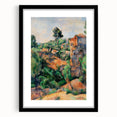 Modern Wall Art: Abstract Landscape with Vibrant Greens and Earthy Tones