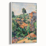 Modern Wall Art: Abstract Landscape with Vibrant Greens and Earthy Tones