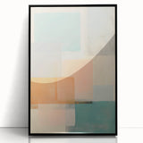 Framed abstract wall art featuring bold black strokes on a white background, ideal for modern home decor, showcasing elegance and artistic flair. Perfect for living rooms or offices, adding a contemporary touch to any space.