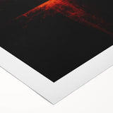 Abstract strokes wall art on rolled canvas, showcasing vibrant colors and dynamic patterns, perfect for modern decor. Ideal for enhancing interior spaces with artistic flair.