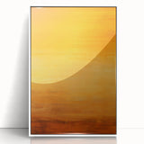 Framed acrylic wall art showcasing abstract strokes in white and soft hues, ideal for modern decor, enhancing any living space with artistic elegance.