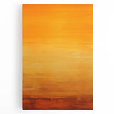 Abstract wall art featuring vibrant strokes in blue, orange, and yellow hues on a stretched canvas, ideal for modern home decor or office spaces, enhancing aesthetic appeal.